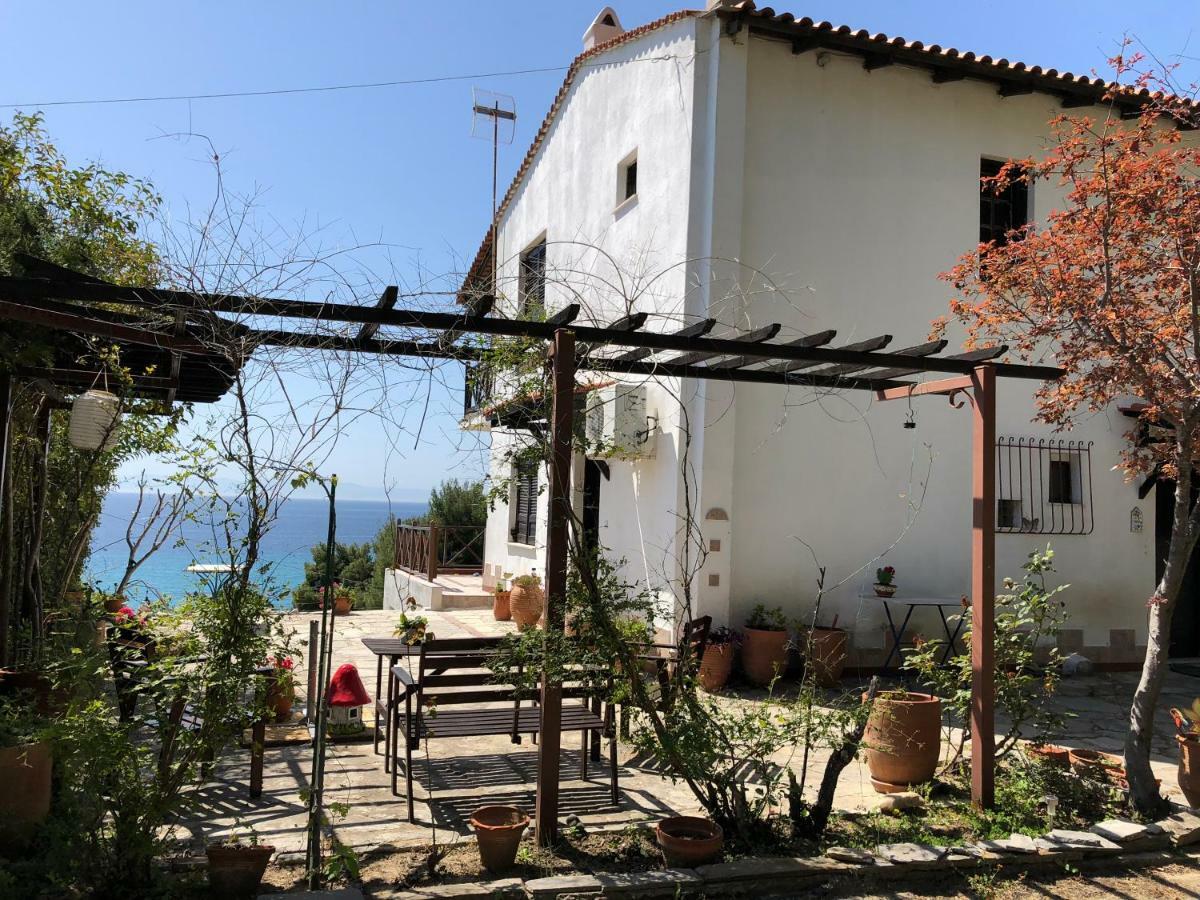 הוילה Kalandra Unique Sea View House מראה חיצוני תמונה