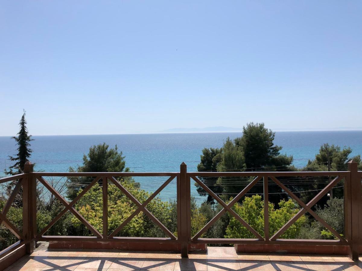 הוילה Kalandra Unique Sea View House מראה חיצוני תמונה
