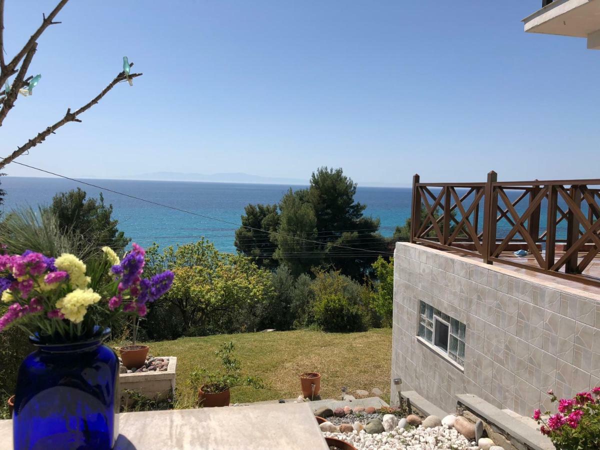 הוילה Kalandra Unique Sea View House מראה חיצוני תמונה